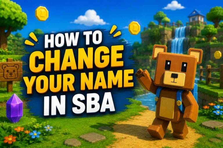 how to change your name in SBA