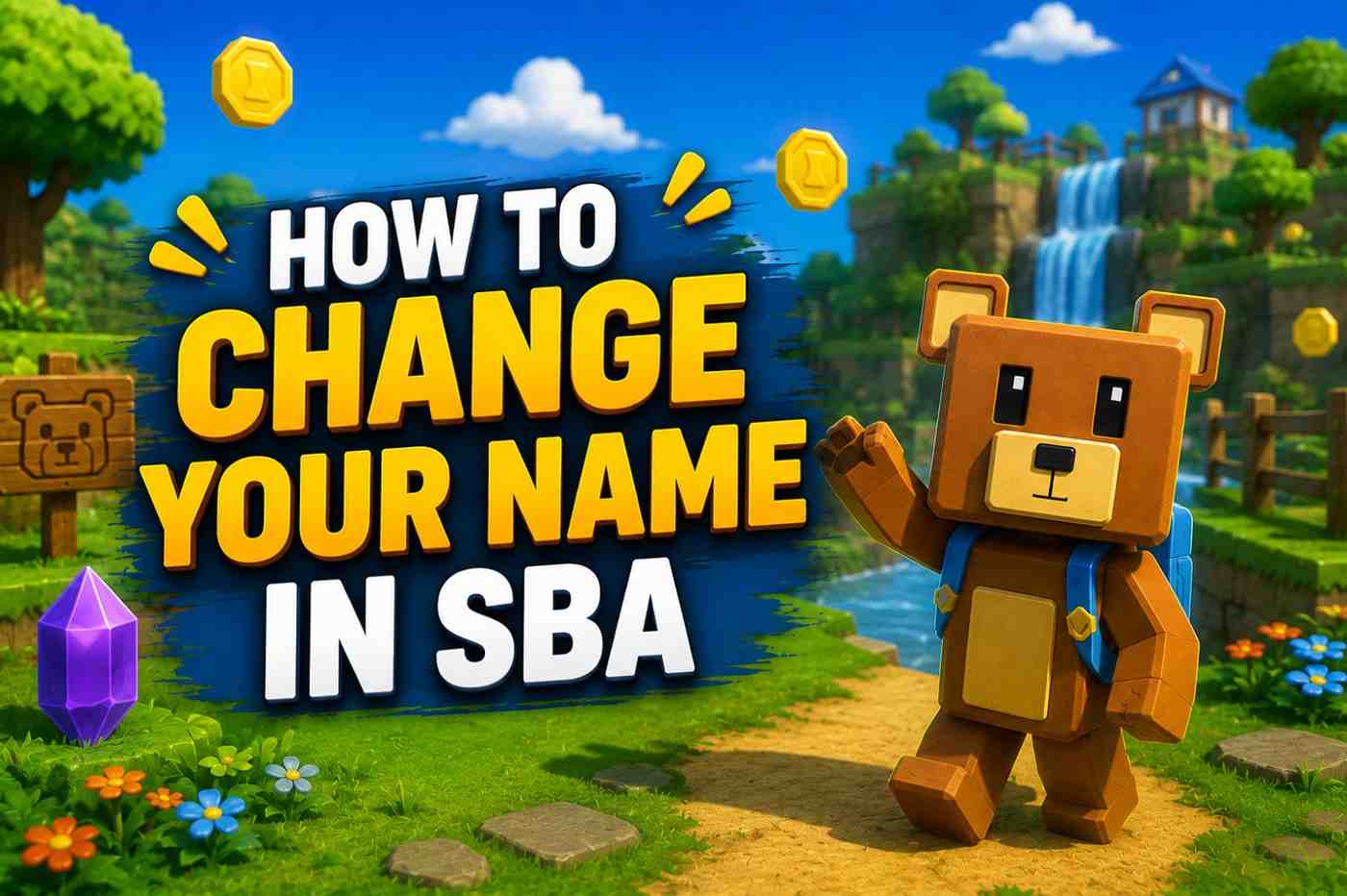 how to change your name in SBA